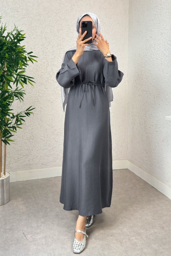 Sultan Basic Elbise 0001 - ANTRASİT
