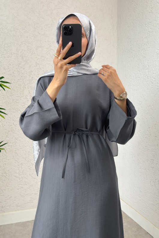 Sultan Basic Elbise 0001 - ANTRASİT Sultan Basic Elbise 0001 - ANTRASİT