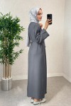 Sultan Basic Elbise 0001 - ANTRASİT Sultan Basic Elbise 0001 - ANTRASİT