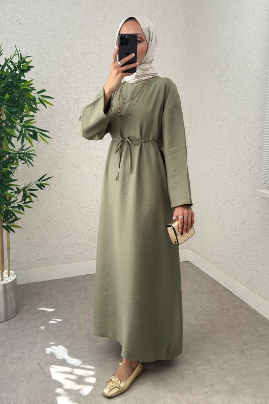 Sultan Basic Elbise 0001 - HAKİ