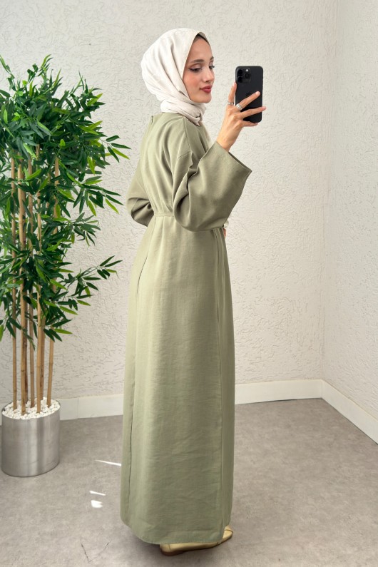 Sultan Basic Elbise 0001 - HAKİ