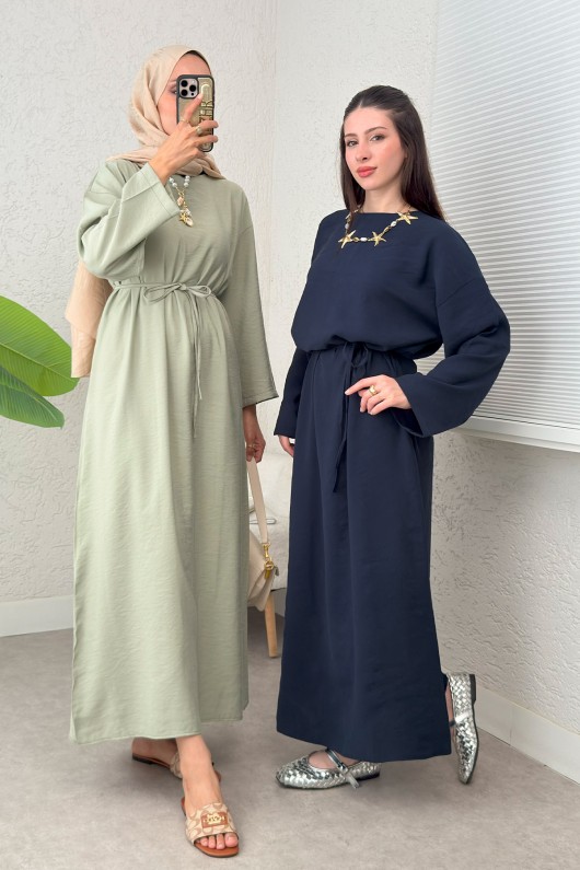 Sultan Basic Elbise 0001 - LACİVERT