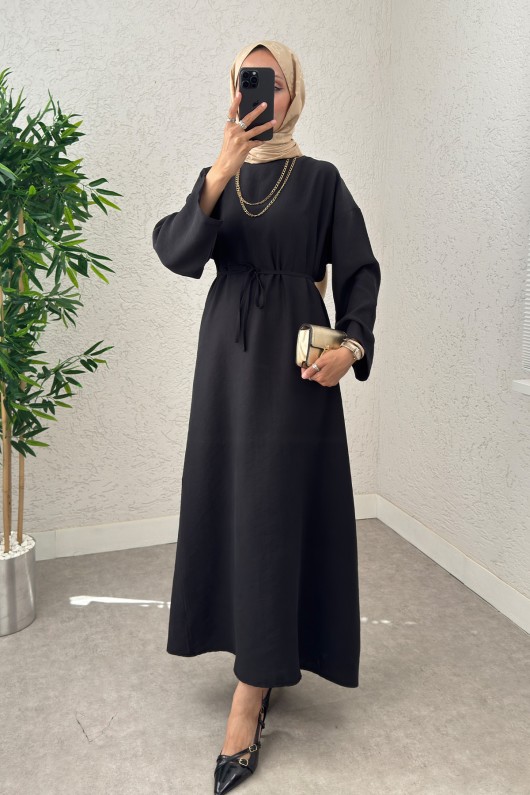 Sultan Basic Elbise 0001 - SİYAH