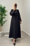 Sultan Basic Elbise 0001 - SİYAH