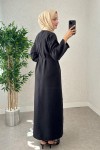 Sultan Basic Elbise 0001 - SİYAH