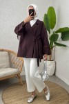 Kolları Püsküllü Kimono 0004 - VİŞNE ÇÜRÜĞÜ Kolları Püsküllü Kimono 0004 - VİŞNE ÇÜRÜĞÜ