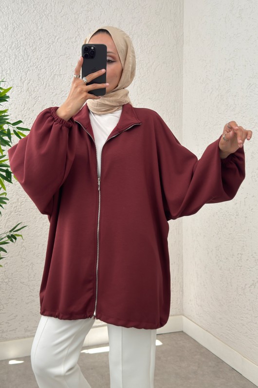 Yarasa Kol Salaş Kap 0008 - BORDO Yarasa Kol Salaş Kap 0008 - BORDO