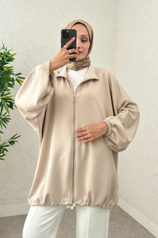 Yarasa Kol Salaş Kap 0008 - EKRU Yarasa Kol Salaş Kap 0008 - EKRU