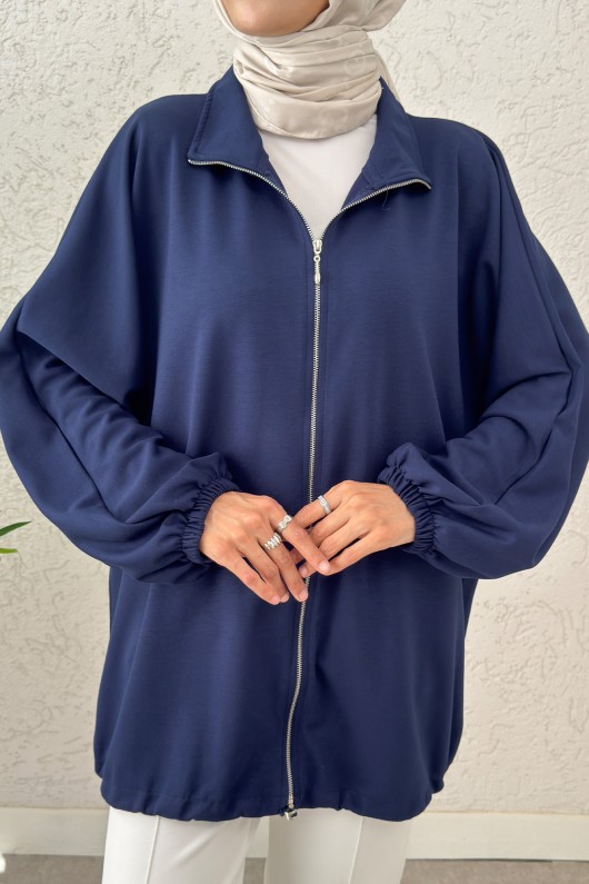 Yarasa Kol Salaş Kap 0008 - LACİVERT Yarasa Kol Salaş Kap 0008 - LACİVERT