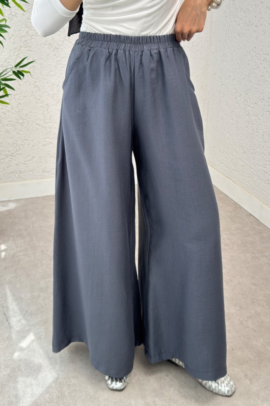 Boru Paça Pantolon 0012 - ANTRASİT Boru Paça Pantolon 0012 - ANTRASİT