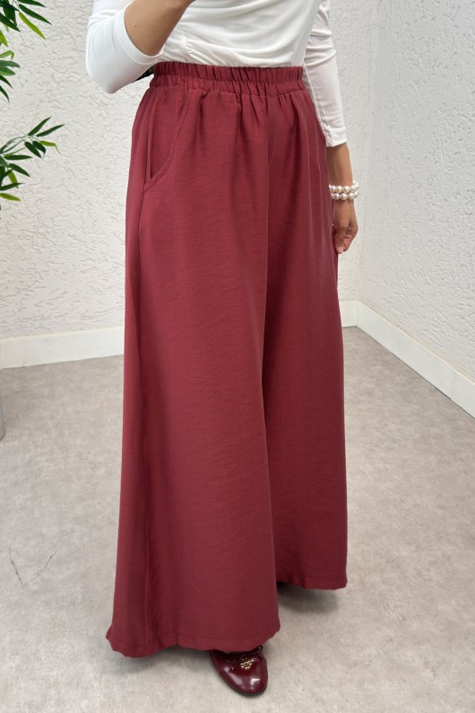 Boru Paça Pantolon 0012 - BORDO Boru Paça Pantolon 0012 - BORDO