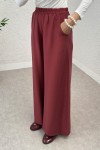 Boru Paça Pantolon 0012 - BORDO Boru Paça Pantolon 0012 - BORDO