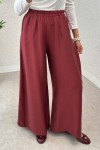 Boru Paça Pantolon 0012 - BORDO Boru Paça Pantolon 0012 - BORDO