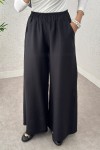 Boru Paça Pantolon 0012 - SİYAH Boru Paça Pantolon 0012 - SİYAH