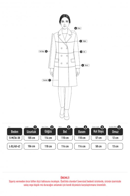 Kapüşonlu Kaşe Kaban 0027 - SİYAH Kapüşonlu Kaşe Kaban 0027 - SİYAH