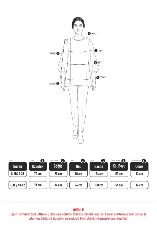 Kemerli Peplum Bluz 0040 - LACİVERT