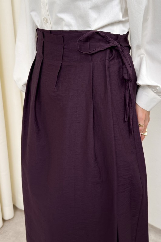 Yan Bağlamalı Ayarlanabilir Etek 0051 - MÜRDÜM