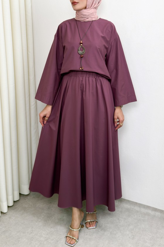 Aksesuar Detaylı Etekli Takım 0053 - MÜRDÜM