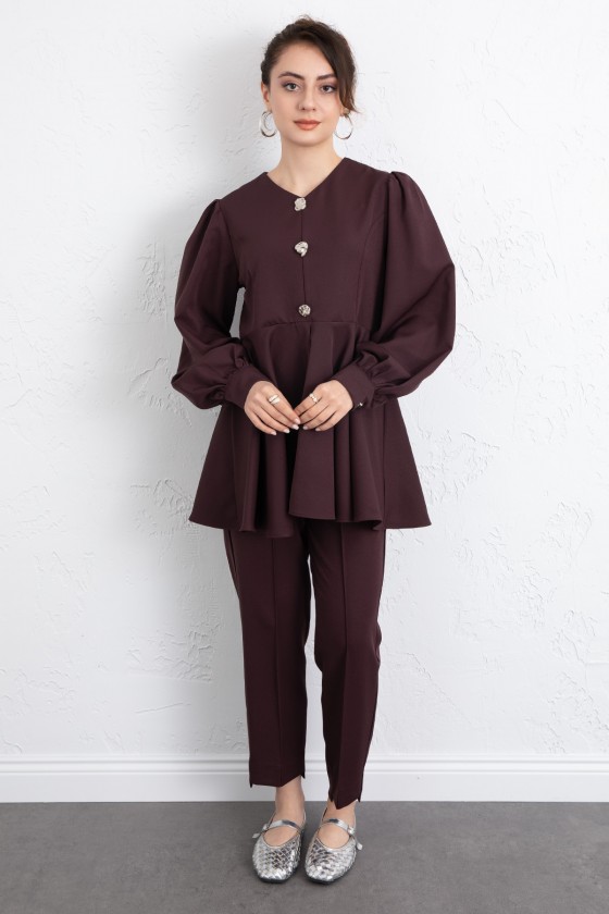 Volan Detay İkili Takım 0071 - BORDO