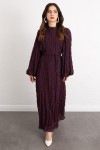 Gipeli Modal Elbise 0080 - BORDO
