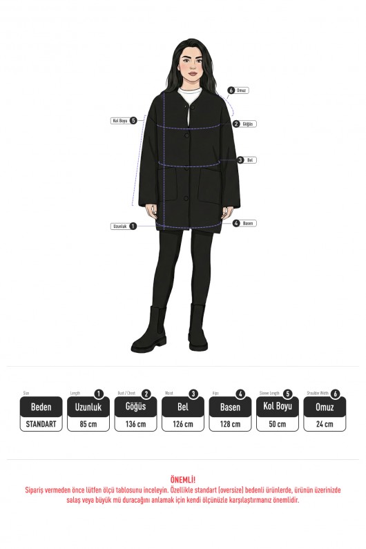 Cepli Triko Hırka 07446 - KAHVERENGİ