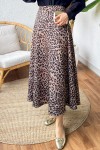 Leopar Desenli Etek 152024 - TABA