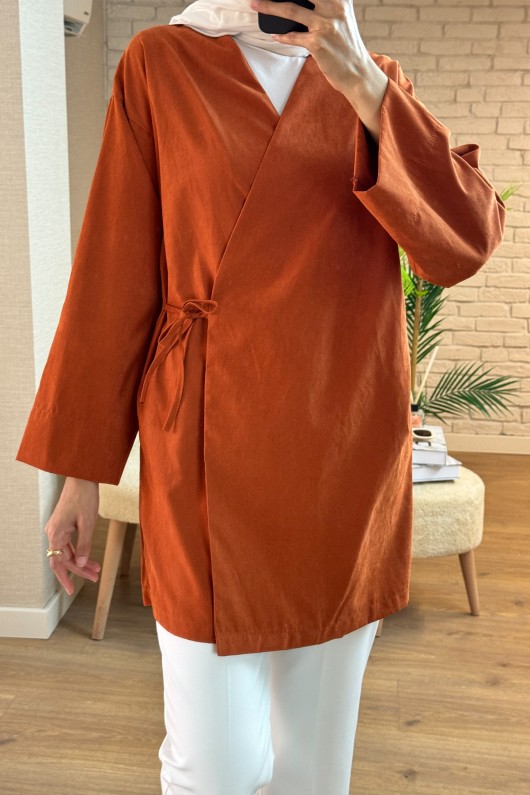 2147 İçten Bağlamalı Kap - KİREMİT