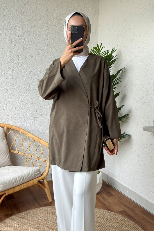 2147 İçten Bağlamalı Kap - KUŞKONMAZ RENGİ 2147 İçten Bağlamalı Kap - KUŞKONMAZ RENGİ