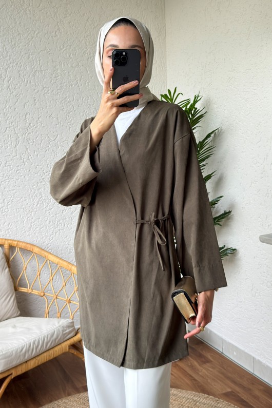 2147 İçten Bağlamalı Kap - KUŞKONMAZ RENGİ 2147 İçten Bağlamalı Kap - KUŞKONMAZ RENGİ