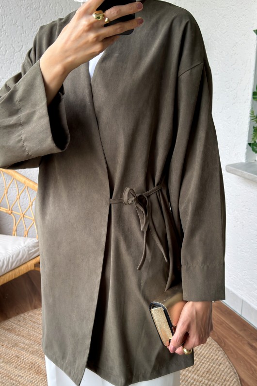 2147 İçten Bağlamalı Kap - KUŞKONMAZ RENGİ 2147 İçten Bağlamalı Kap - KUŞKONMAZ RENGİ