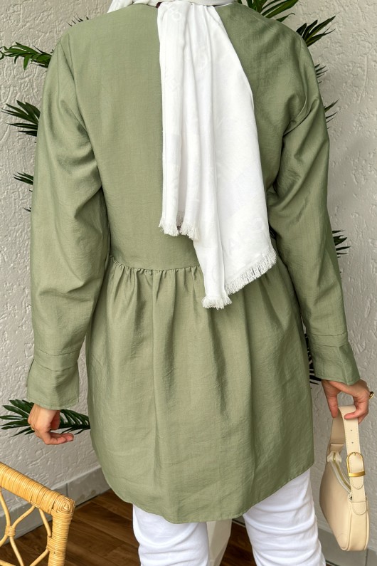 2156 Önden Bağlamalı Kap - MAT HAKİ