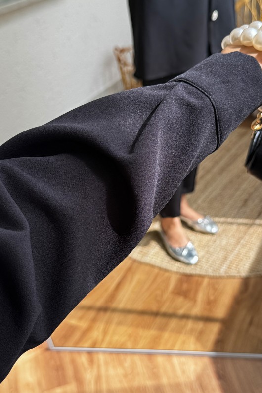 2174 Cep Detaylı Takım - SİYAH