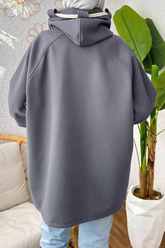 Körük Cepli Kaşe Kap 2192 - GRİ