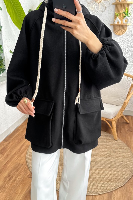 Körük Cepli Kaşe Kap 2192 - SİYAH Körük Cepli Kaşe Kap 2192 - SİYAH