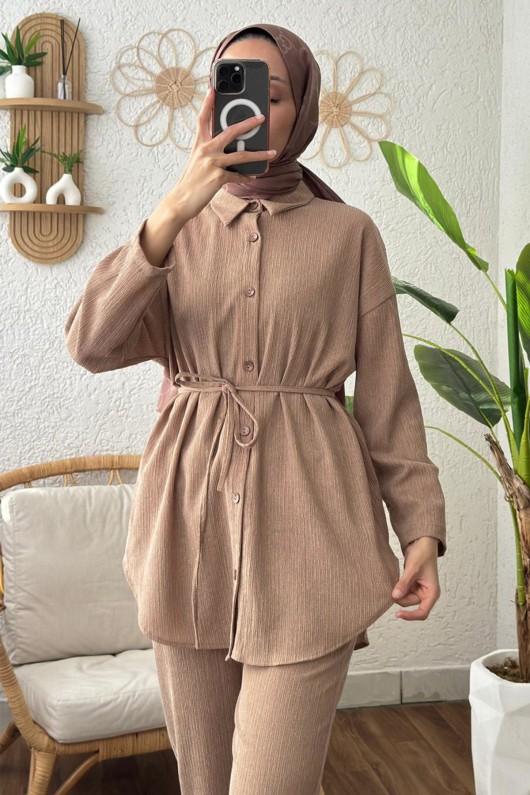 İp Kuşaklı İkili Takım 2193 - VİZON