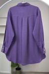 Basic Oversize Gömlek 2203 - MOR Basic Oversize Gömlek 2203 - MOR
