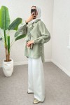 Bolero Detaylı Tunik 2213 - MİNT YEŞİLİ