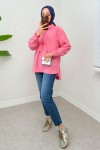 Bolero Detaylı Tunik 2213 - PEMBE