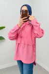 Bolero Detaylı Tunik 2213 - PEMBE