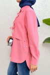 Bolero Detaylı Tunik 2213 - PEMBE