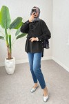 Bolero Detaylı Tunik 2213 - SİYAH