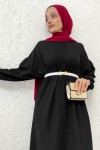 Abaya Tesettür Elbise 2239 - SİYAH