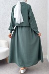 Bolerolu Elbise Takım 2240 - MİNT YEŞİLİ Bolerolu Elbise Takım 2240 - MİNT YEŞİLİ