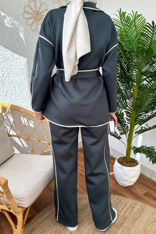 22495 Biyeli Scuba İkili Takım - ANTRASİT