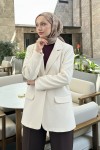 Scuba Blazer Ceket 2272 - BEJ Scuba Blazer Ceket 2272 - BEJ