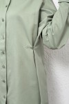 Yandan Düğmeli Tunik 2281 - MİNT YEŞİLİ