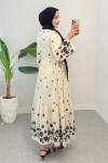 Papatya Desen Elbise 2318 - BEJ