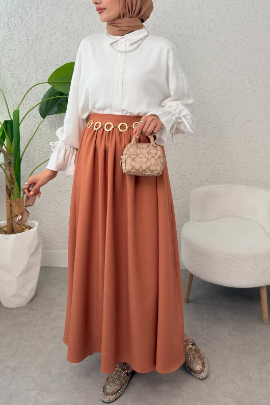 Çan Kesim Kloş Etek 2323 - TABA