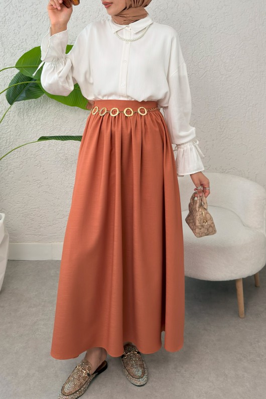 Çan Kesim Kloş Etek 2323 - TABA