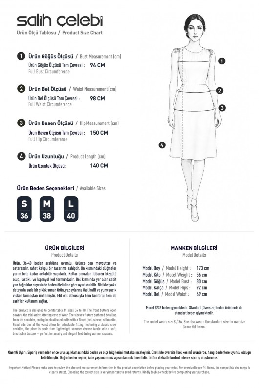 Ebruli Desen Tesettür Elbise 2328 - MAVİ Ebruli Desen Tesettür Elbise 2328 - MAVİ